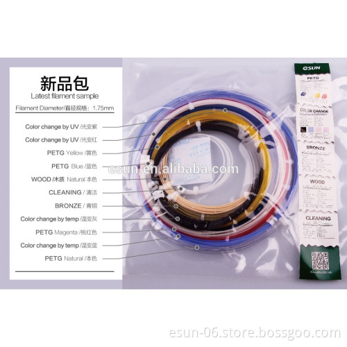 ESUN 1.75mm/3mm 3D printing filament for 3D pen
